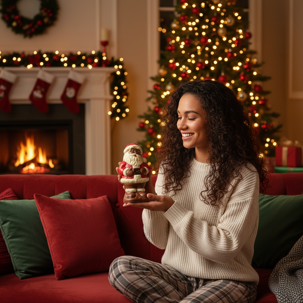 Cioccolato al latte Babbo Natale 220g