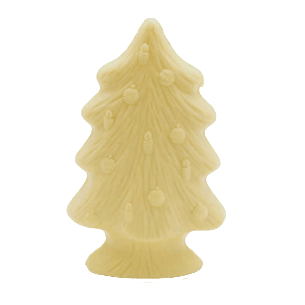 Albero di Natale di cioccolato bianco 170g