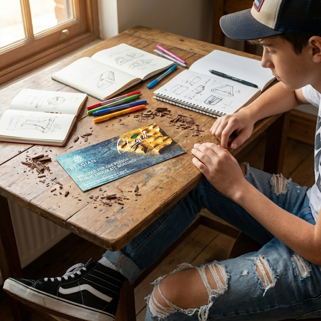 Buono regalo per il laboratorio di cioccolato