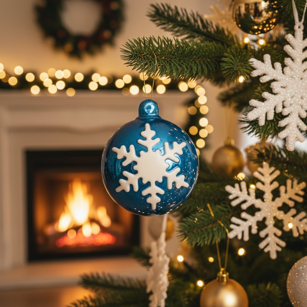 Cioccolato bianco di Natale festivo 60g