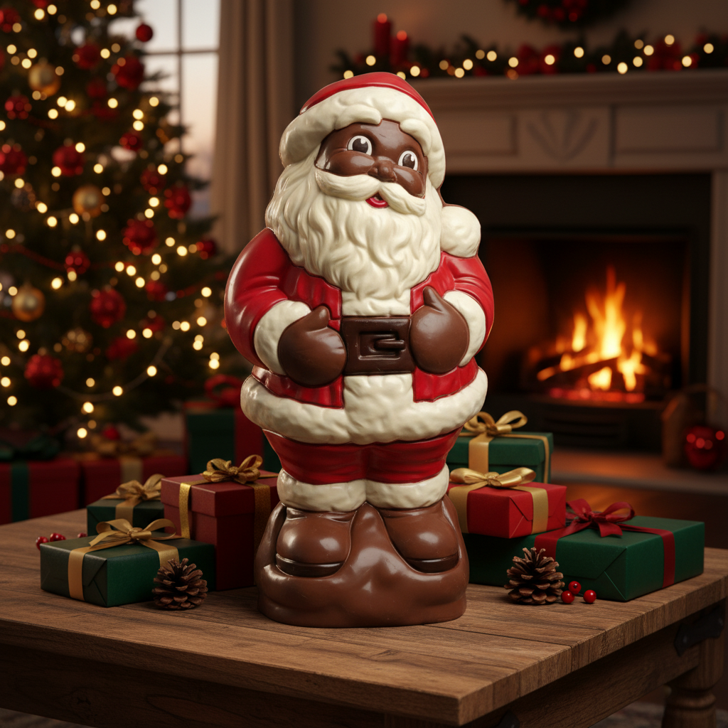 Babbo Natale di cioccolato al latte 3 kg