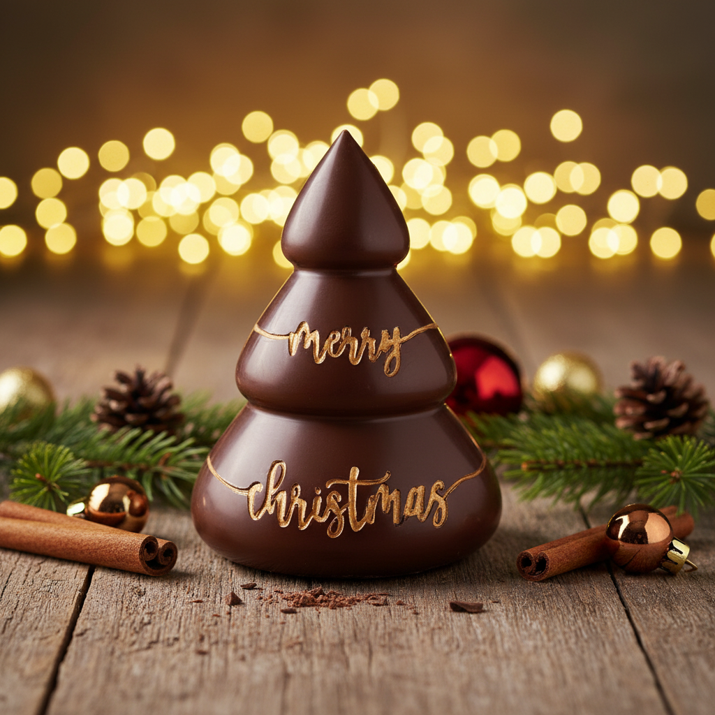 Albero di Natale di cioccolato al latte 280g
