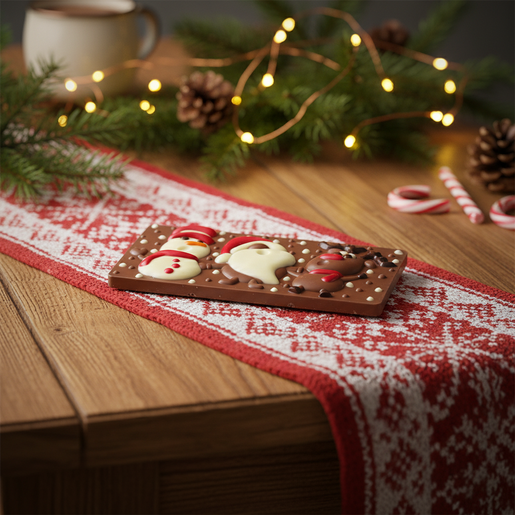 Tavoletta di cioccolato al latte Christmas Friends 100g