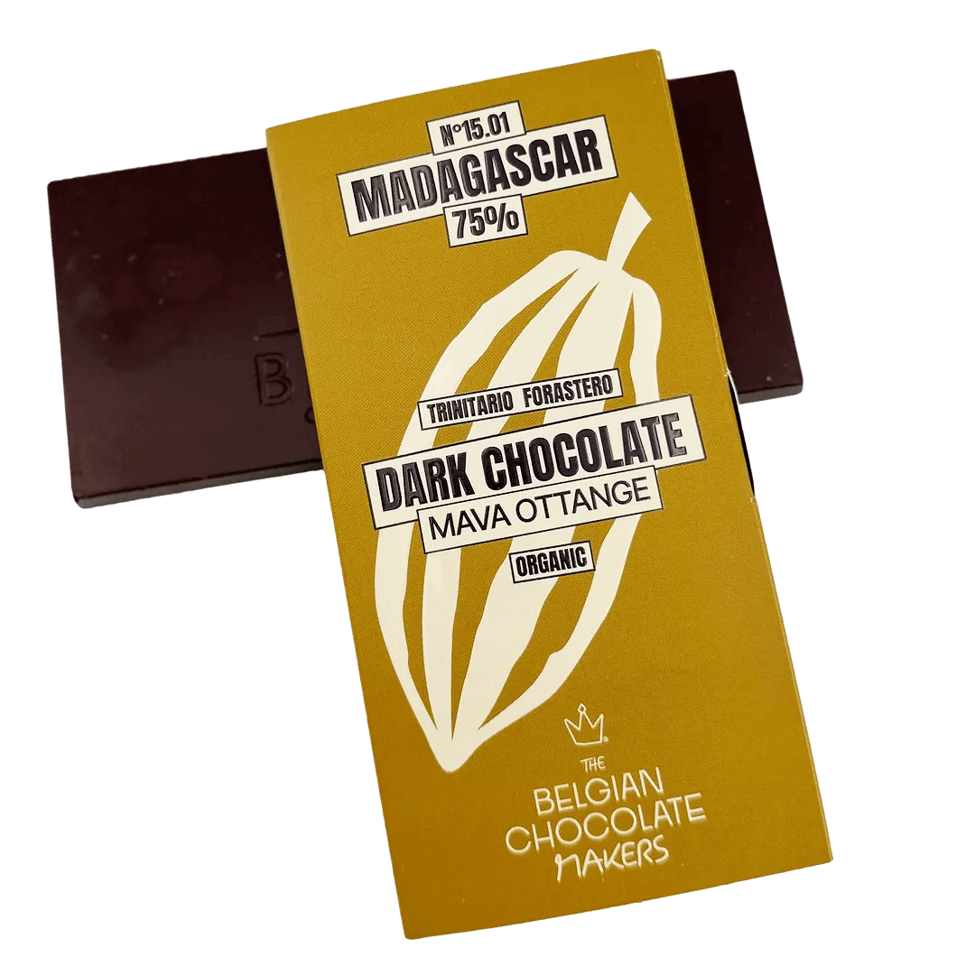 Tavoletta di cioccolato origine Madagascar Mava Ottange 75%