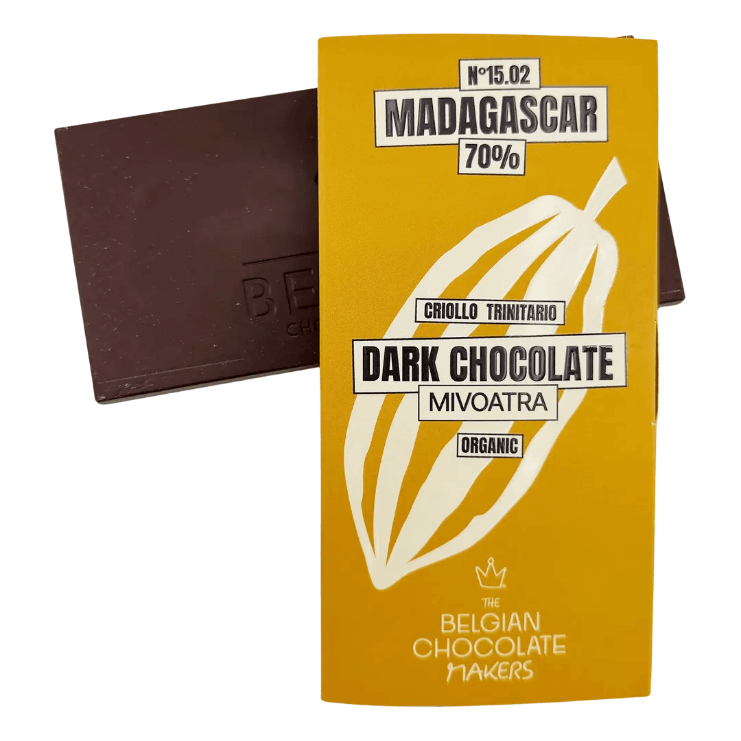 Tavoletta di cioccolato origine Madagascar Mivoatra 70%