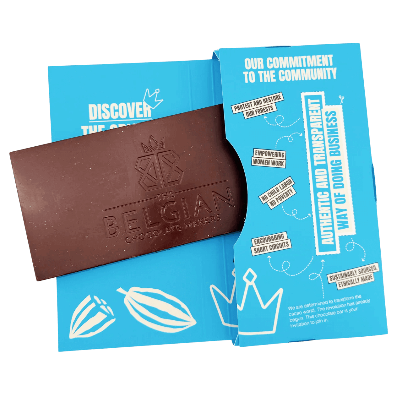 Tavoletta di cioccolato di origine filippina Mana 72%