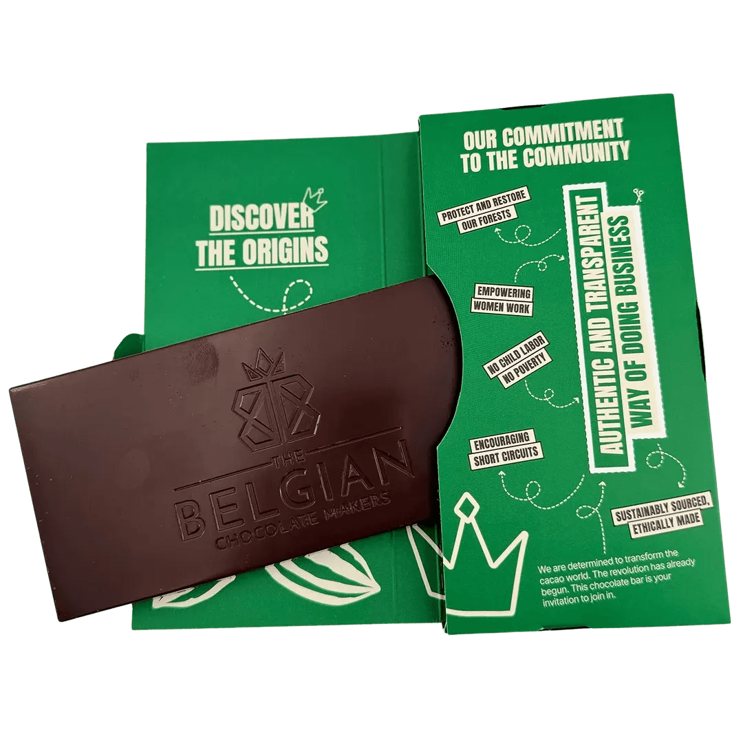 Tavoletta di cioccolato di origine Congo Okapi Mambasa 70%