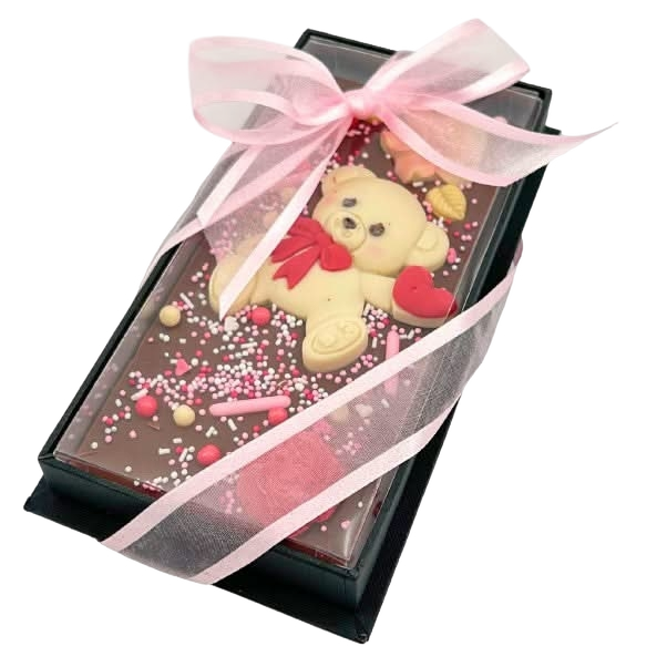 Tavoletta di cioccolato al latte Love Bear 120g