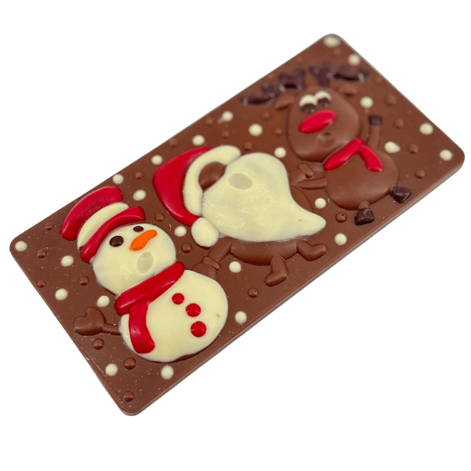 Tavoletta di cioccolato al latte Christmas Friends 100g