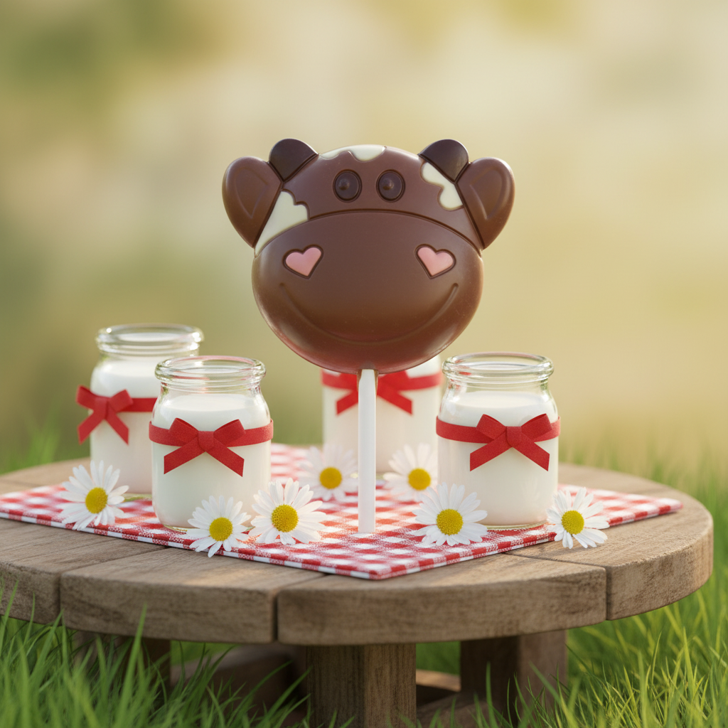 Lecca-lecca al cioccolato al latte 20g