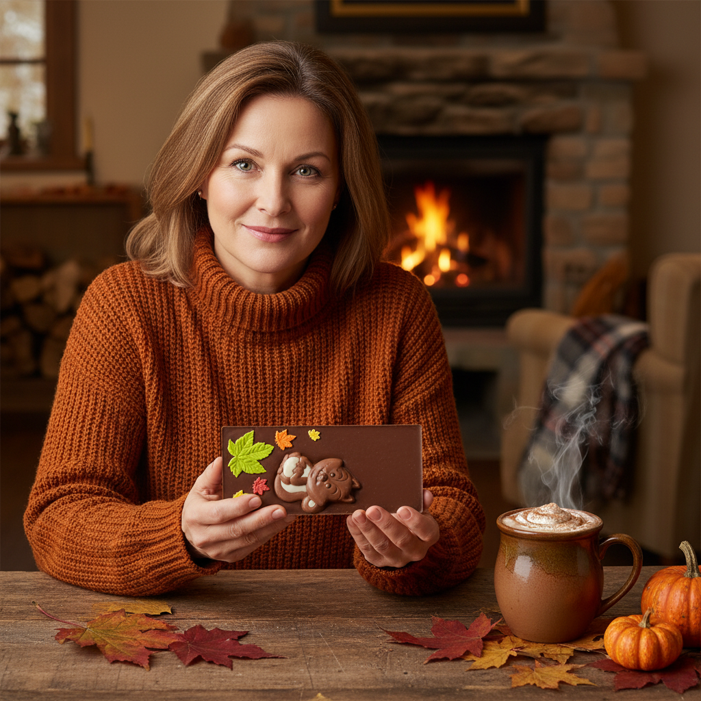 Tavoletta di cioccolato fondente scoiattolo 125 g