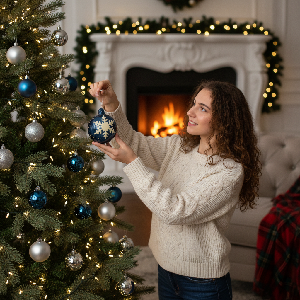 Cioccolato bianco di Natale festivo 60g