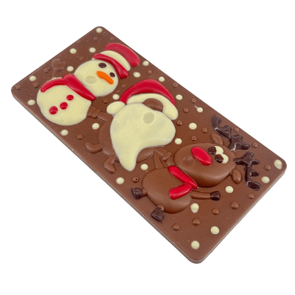Tavoletta di cioccolato al latte Christmas Friends 100g