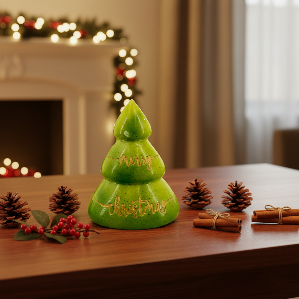 Albero di Natale di cioccolato bianco 280g