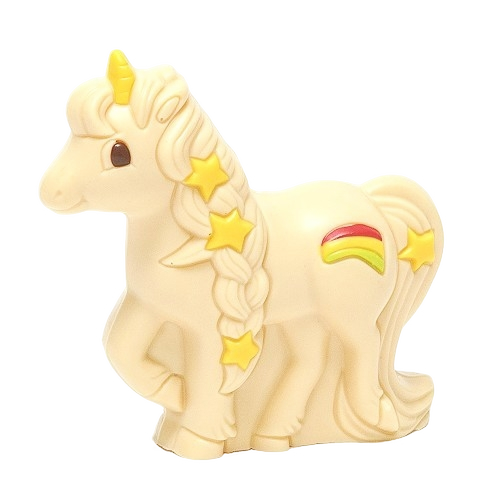 Unicorno di cioccolato bianco 90g