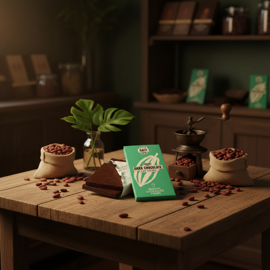 Tavoletta di cioccolato origine Haïti Cap Haïtien 62%
