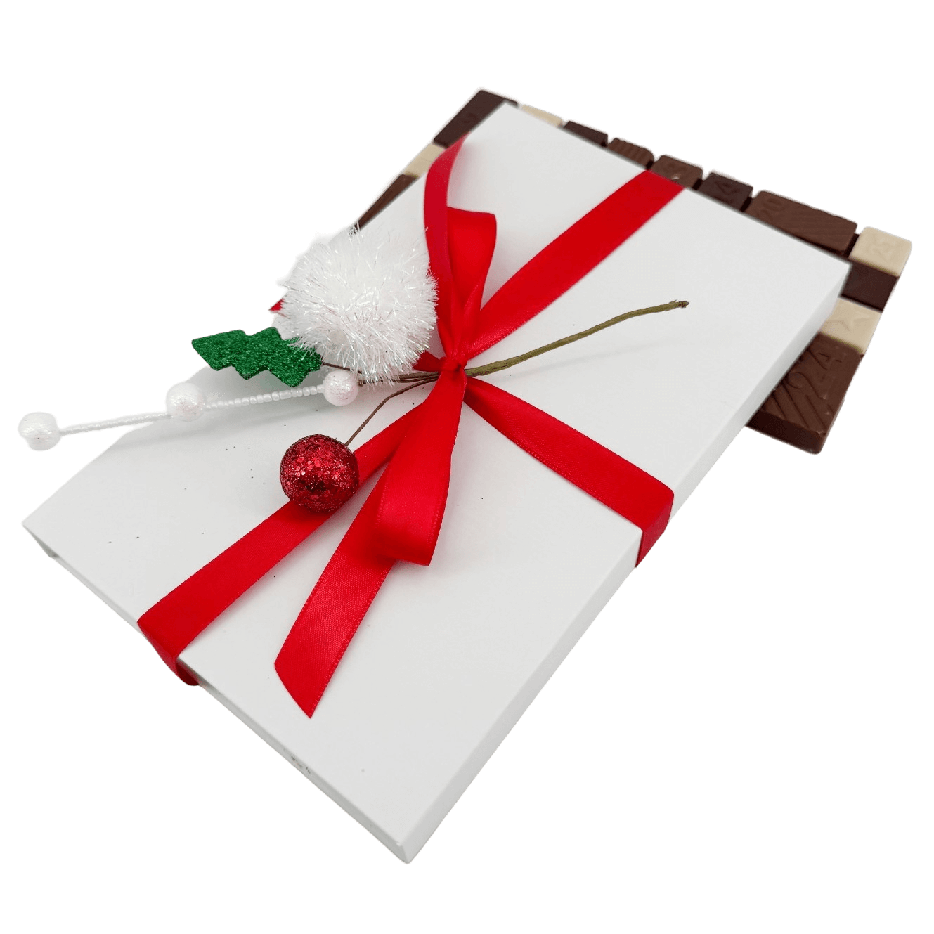 Tavoletta di cioccolato al latte per il calendario dell'avvento 200g