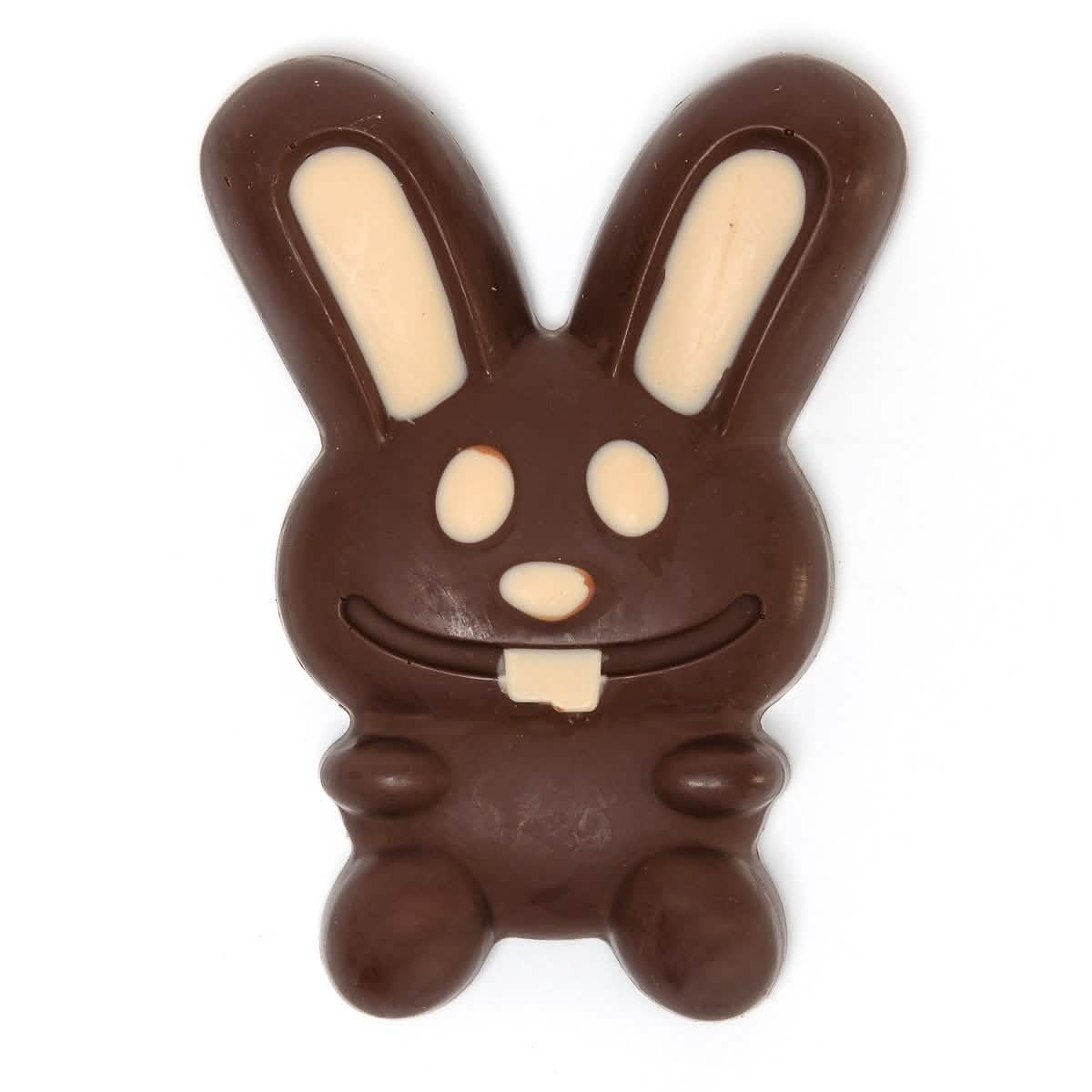 Crazy rabbit (dark) 130 Grs - The Belgian Chocolate Makers