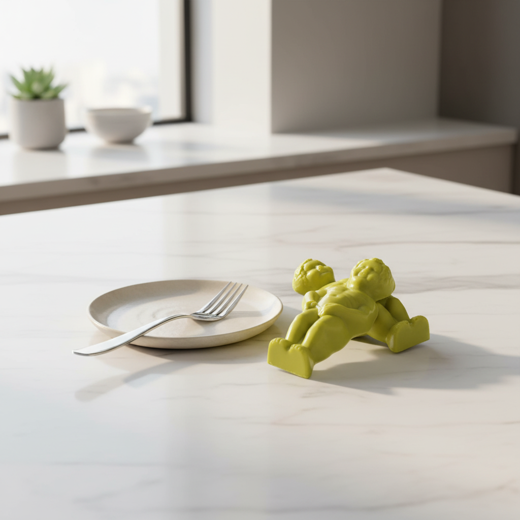 Manneken Pis di cioccolato bianco (verde) 2x20g