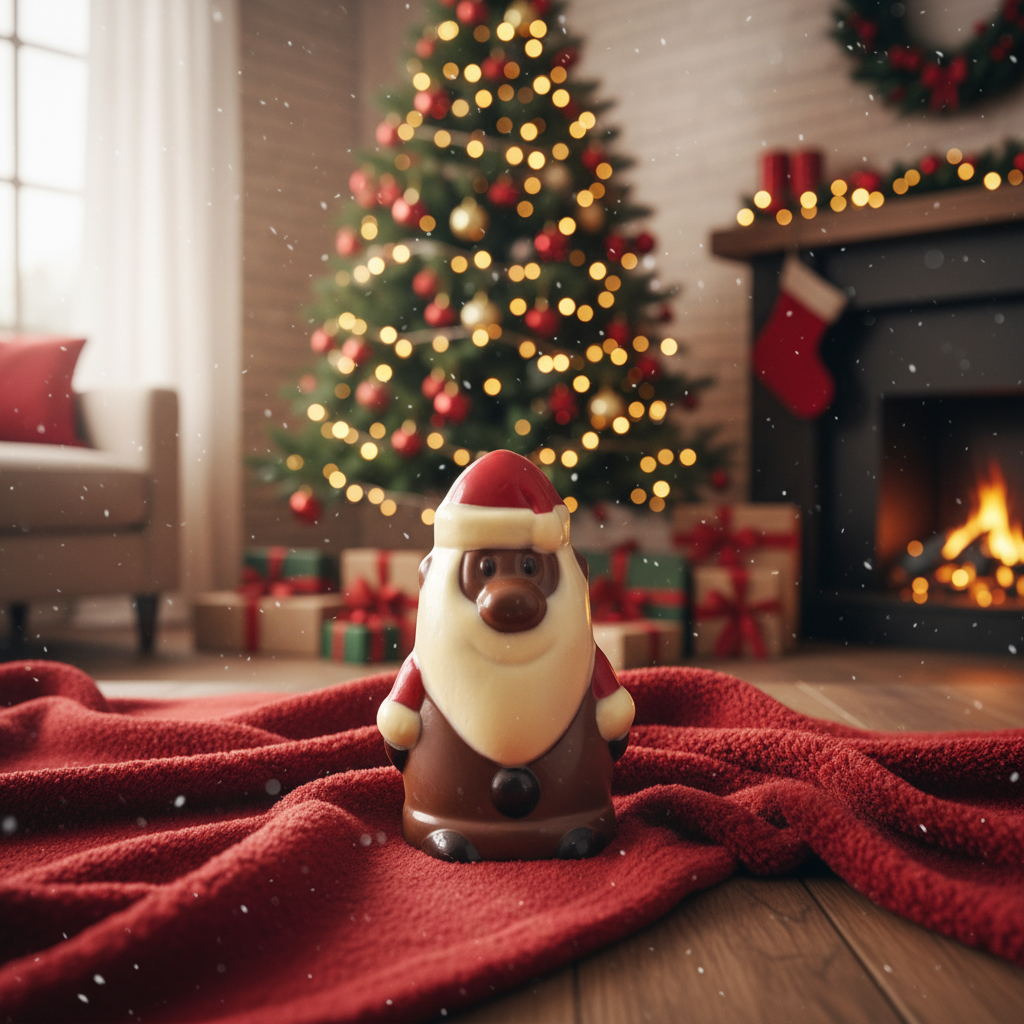 Cioccolato al latte Babbo Natale 200g