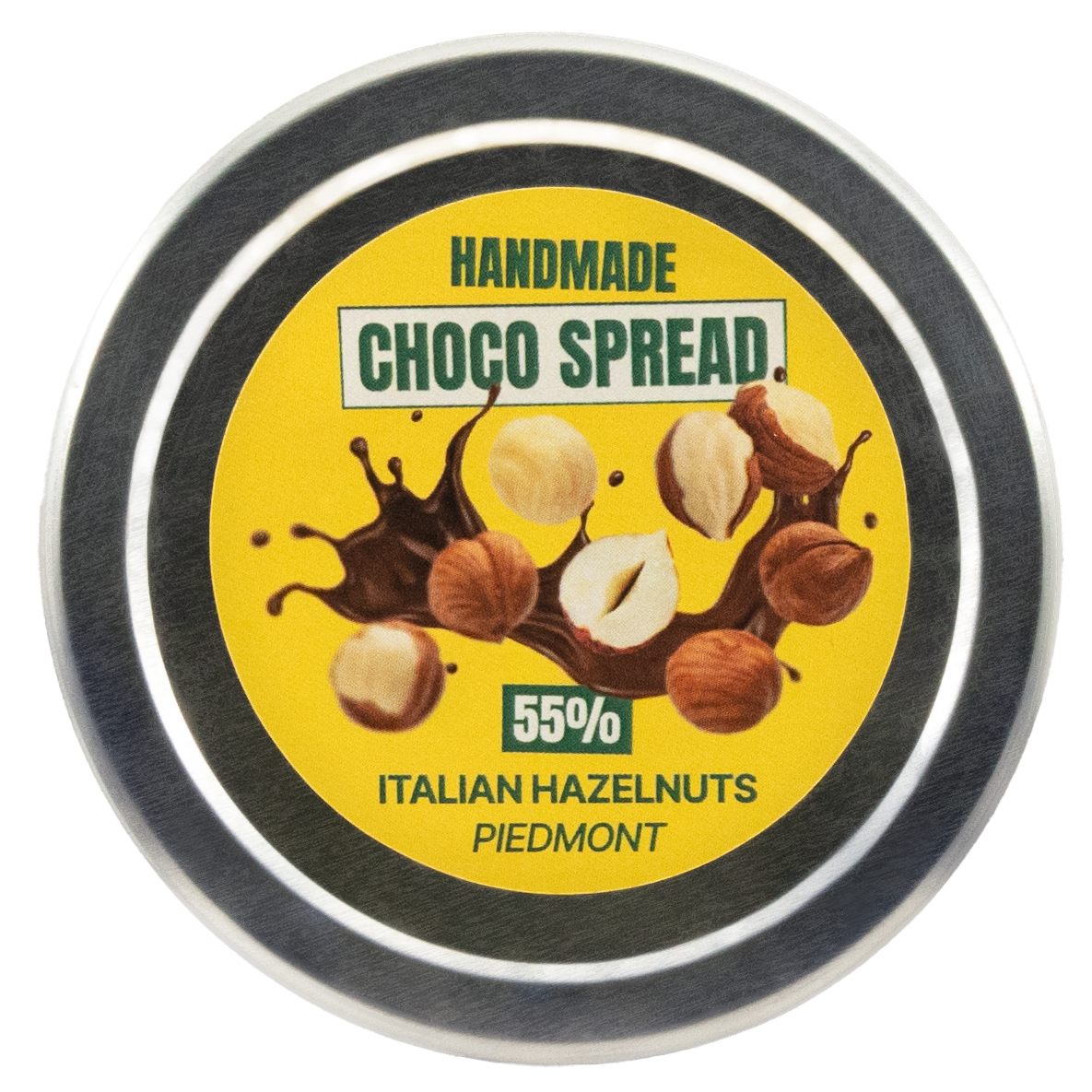 Crema spalmabile al 55% di nocciole italiane del Piemonte 250g