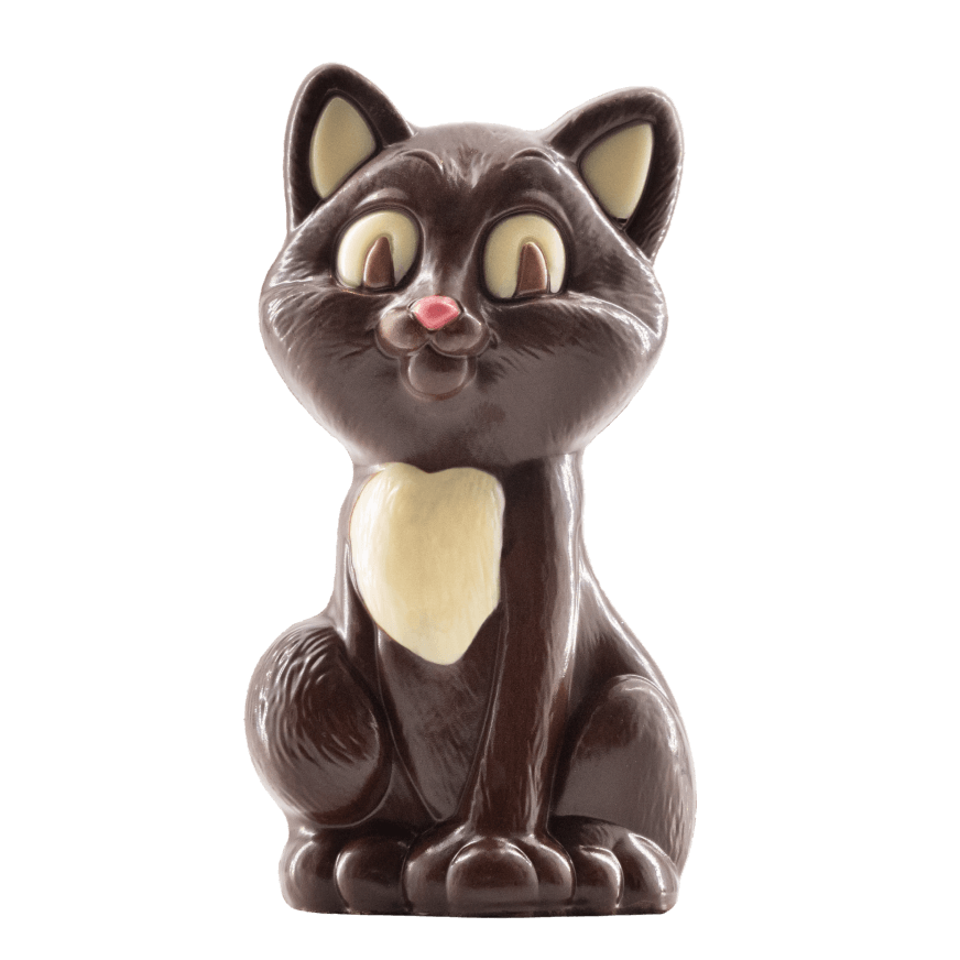 Gatto al cioccolato fondente 100g