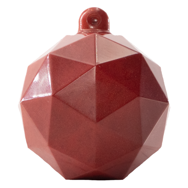 Cioccolato bianco e al latte: ciotola natalizia festosa 60g