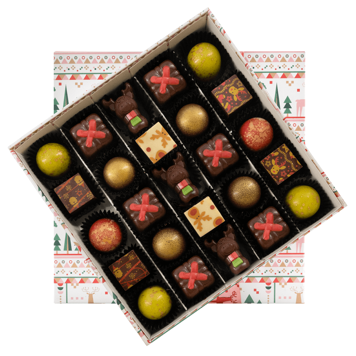 Natale nel paese delle meraviglie 25 praline 375g