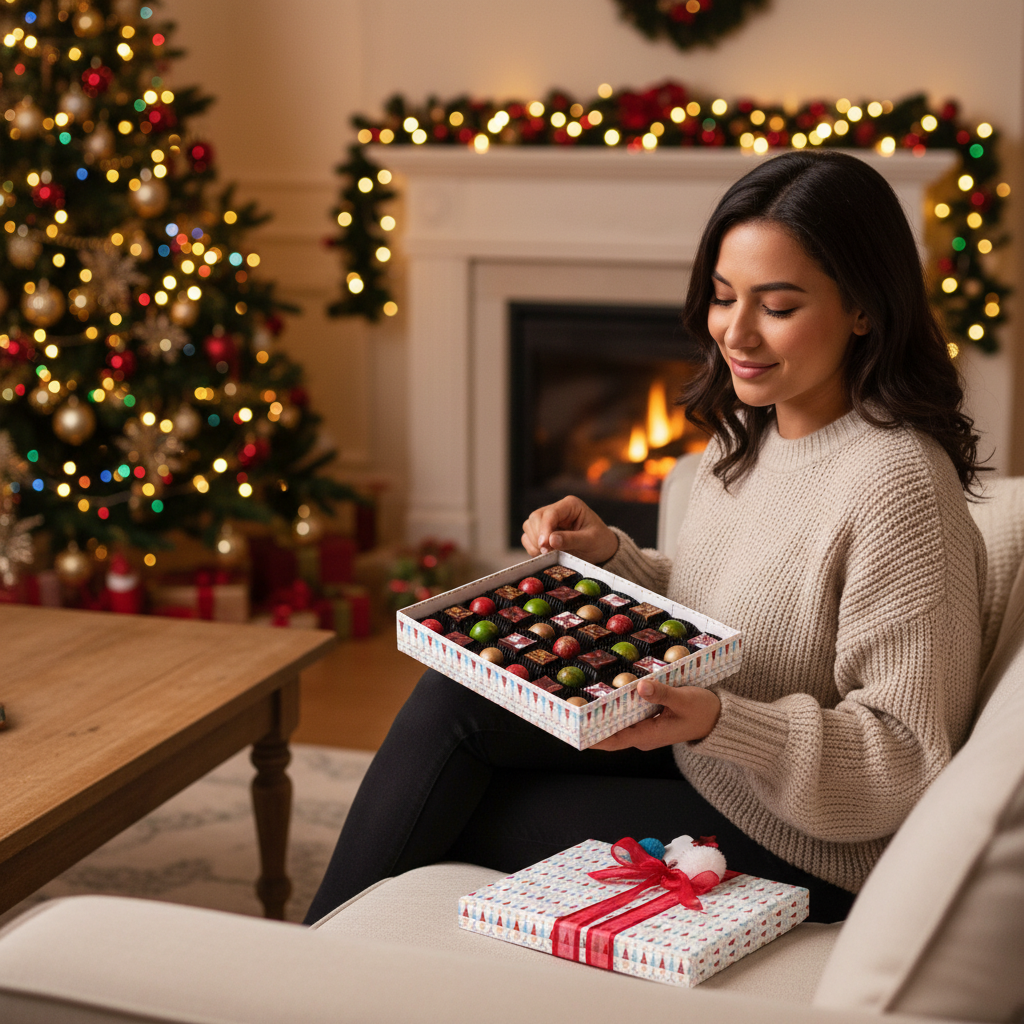 Scatola di Natale Il mio amico orso 40 praline 570g