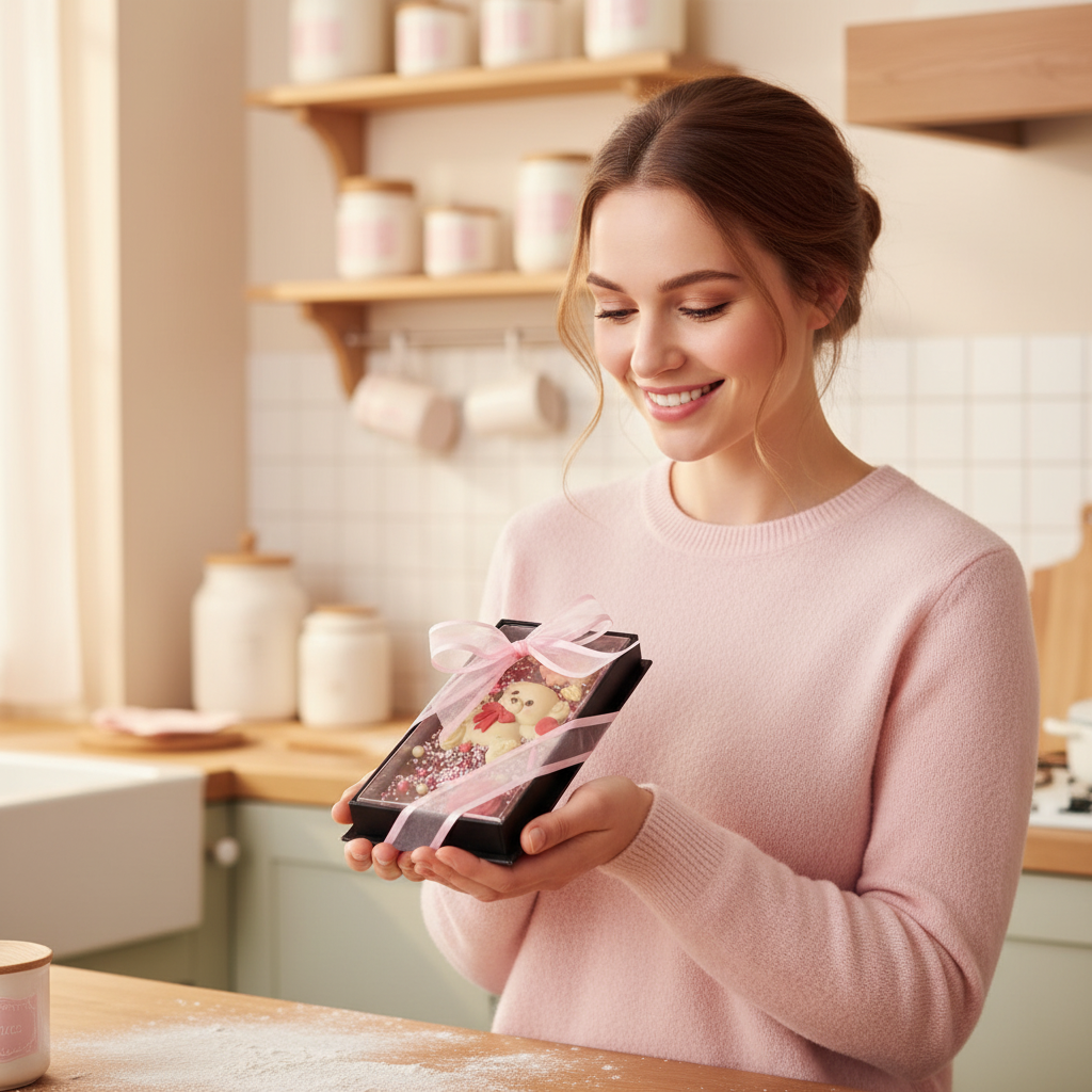 Tavoletta di cioccolato al latte Love Bear 120g