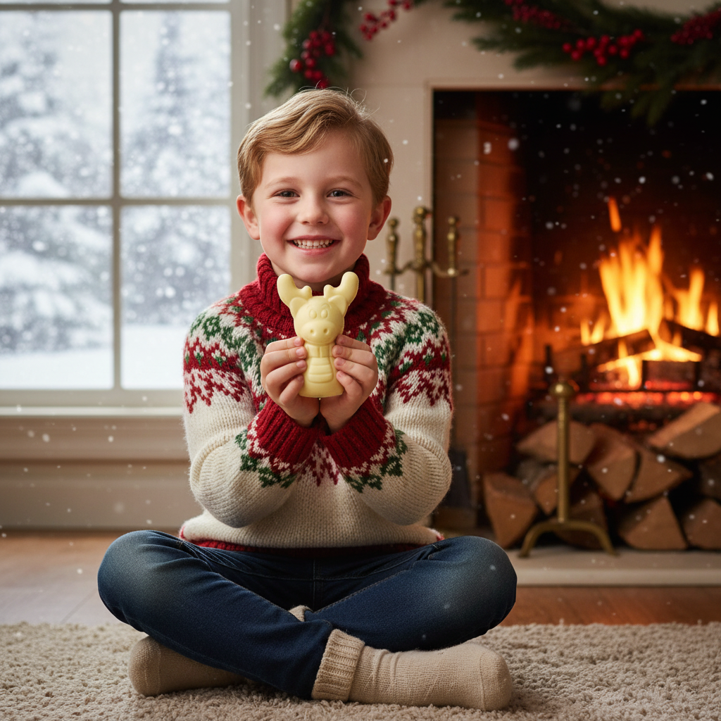 Renne di cioccolato bianco 150 g
