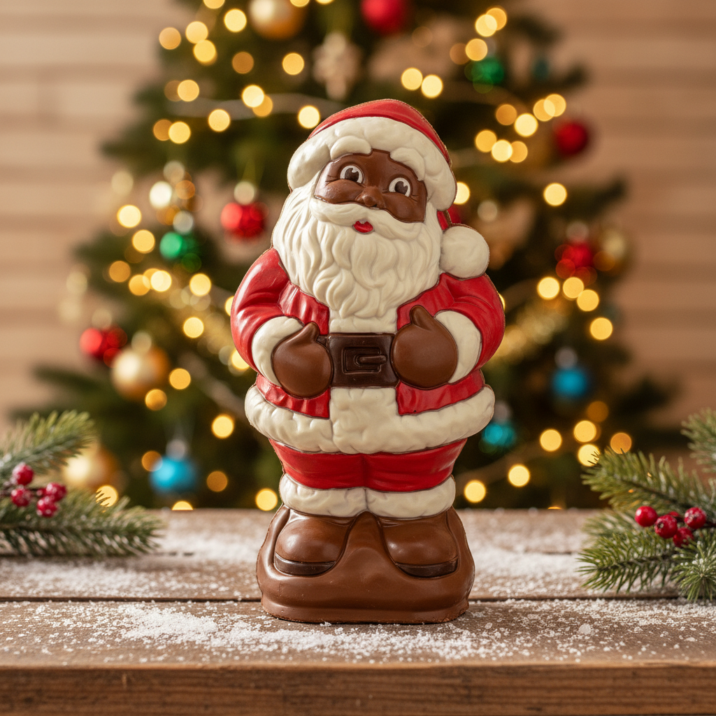 Babbo Natale di cioccolato al latte 3 kg