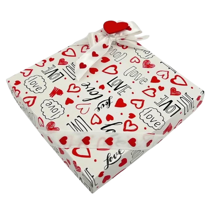 Scatola Love da 9 praline belghe 135g