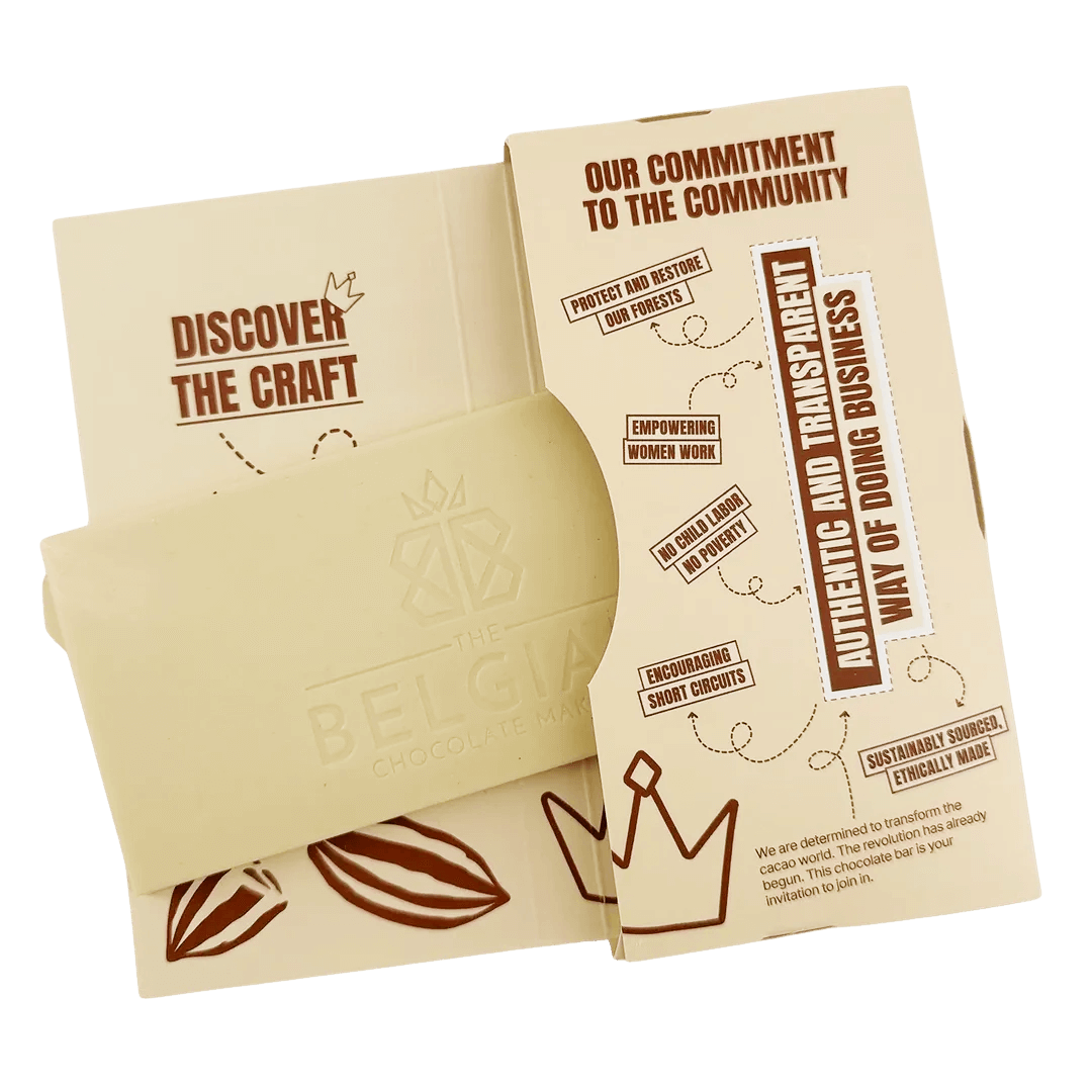 Tavoletta di cioccolato bianco alla vaniglia Bourbon 35%