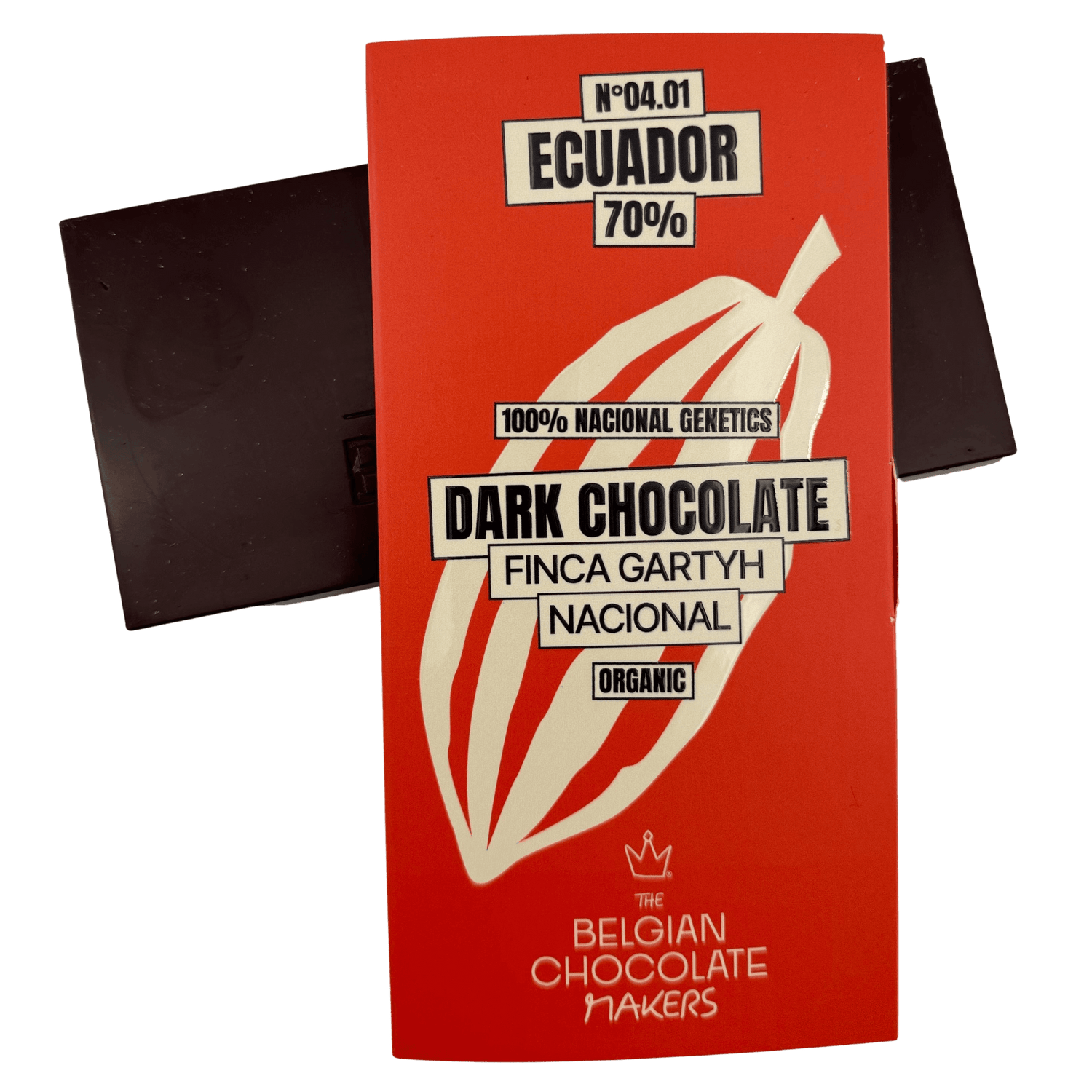 Chocolate bar origin Ecuador Finca Gartyh 70% - The Belgian Chocolate Makers