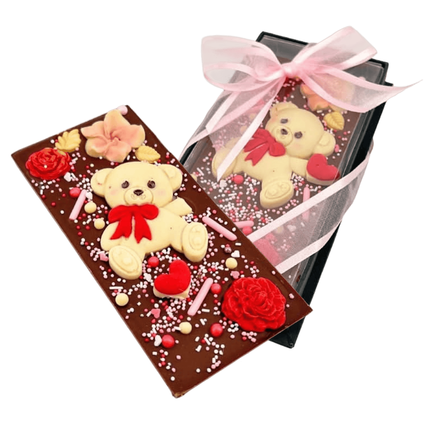 Tavoletta di cioccolato al latte Love Bear 120g