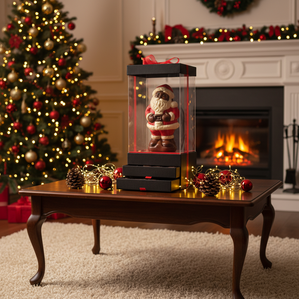 Babbo Natale Skyline con praline 700g