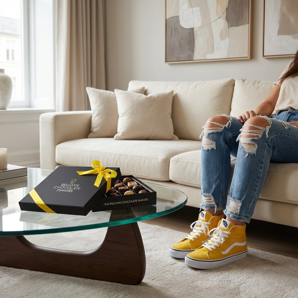 Scatola di 9 praline al cioccolato Black Temptation 135g