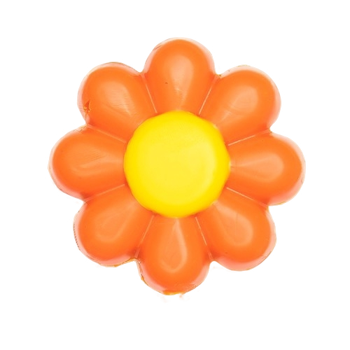 Lecca-lecca al cioccolato bianco e fiori d'arancia 20g