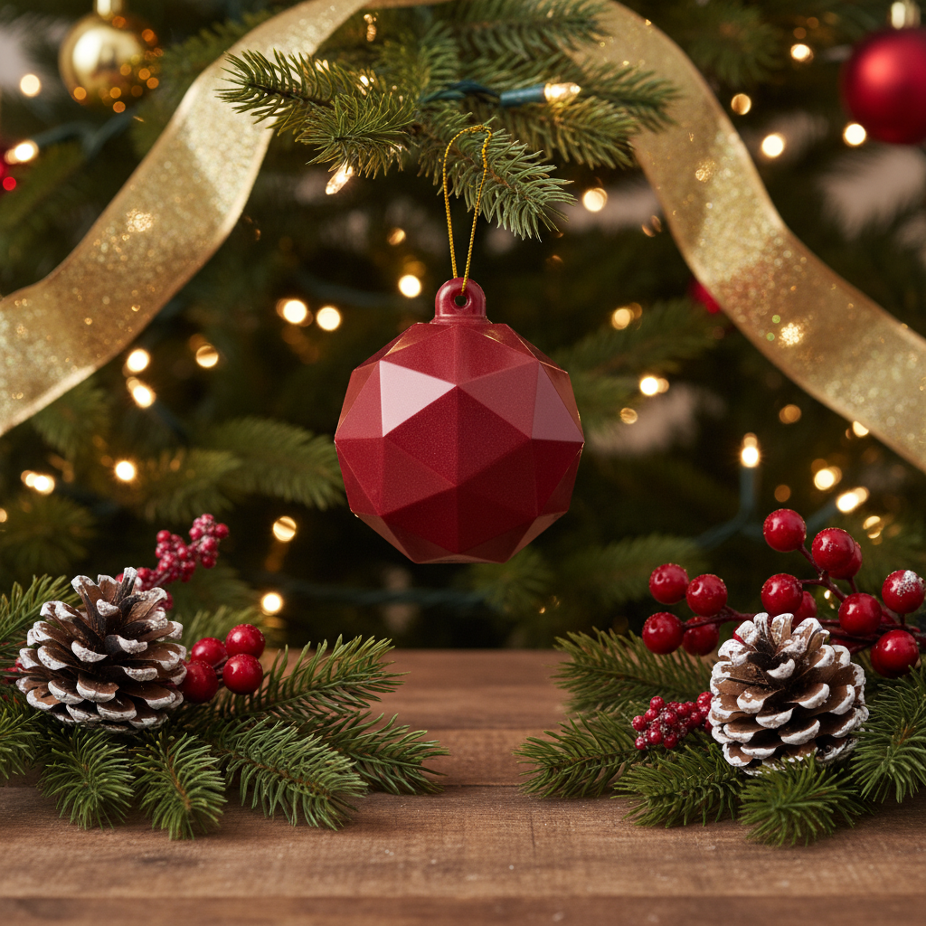 Cioccolato bianco e al latte: ciotola natalizia festosa 60g