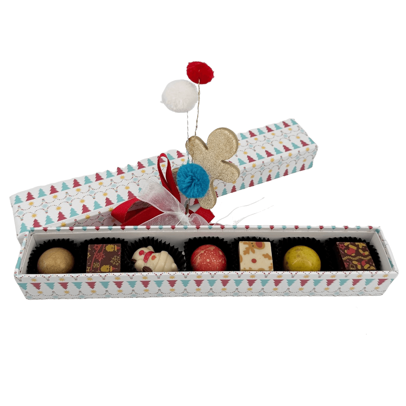 Scatola di Natale Il mio amico orso 7 praline 105g