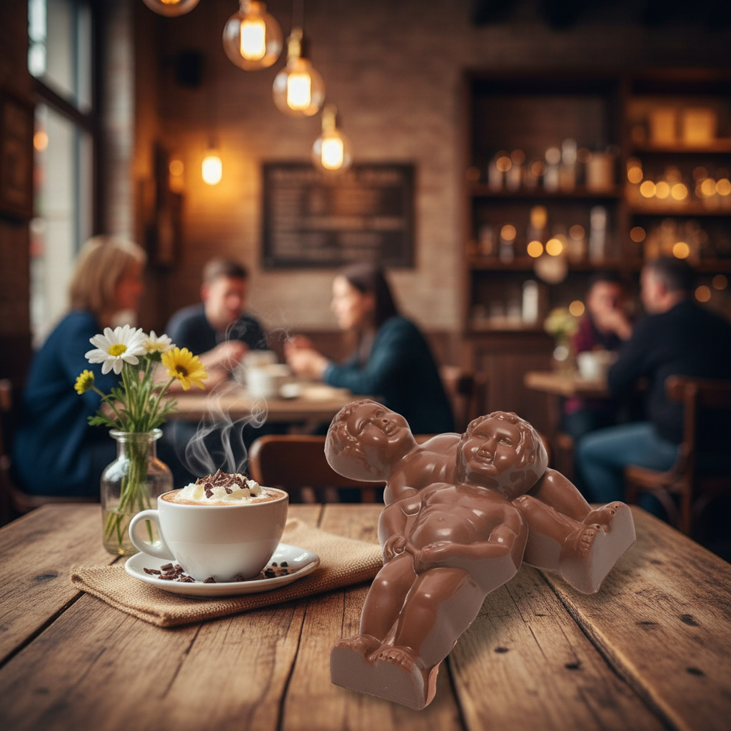 Cioccolato al latte Manneken Pis 2x20g