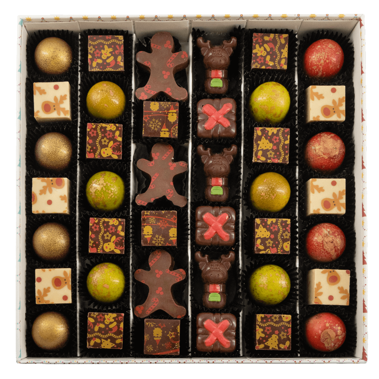 Scatola di Natale Il mio amico orso 40 praline 570g